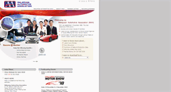 Desktop Screenshot of maa.org.my